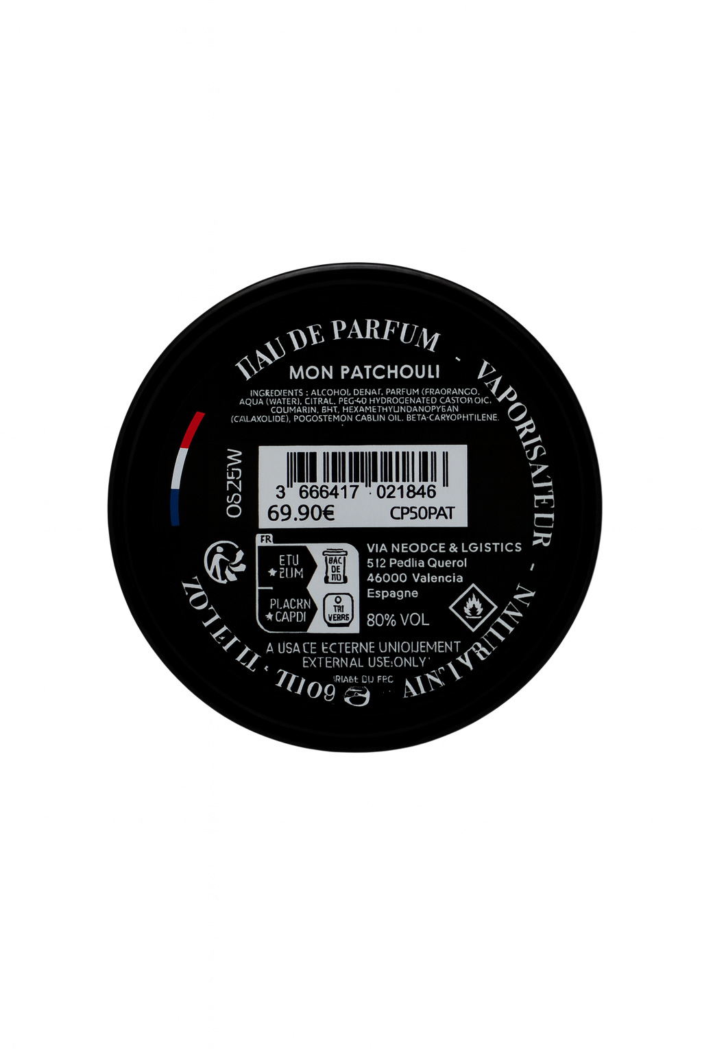 Collection Privée - Mon Patchouli - Eau de Parfum Unisex