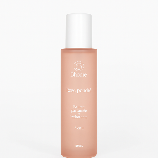 Bhome - Rose Poudrée - Parfümierter & feuchtigkeitsspendender Nebel