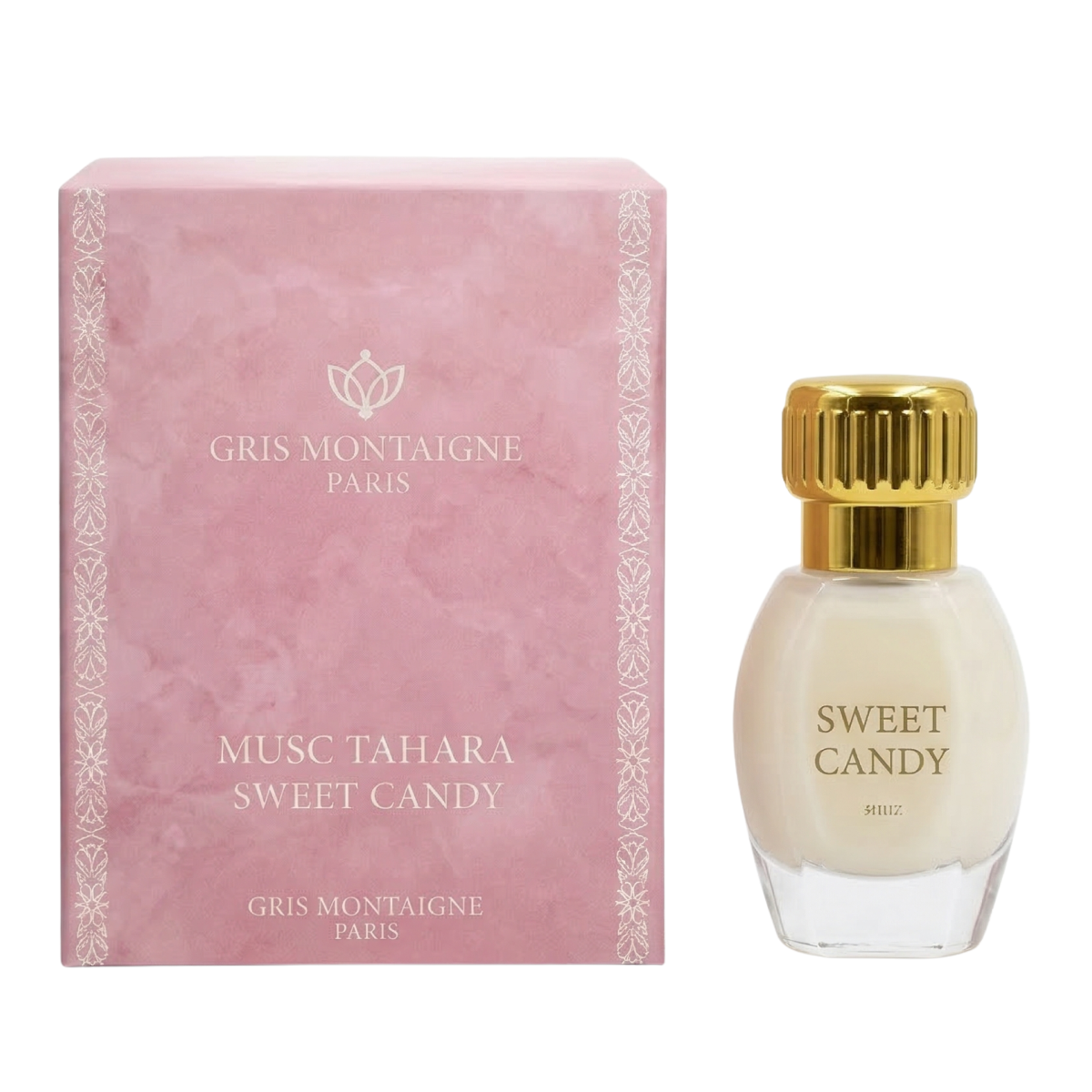 12ml * 4 Gris Montaigne - Musc Tahara Sweet Candy - Concentré de Parfum Mixte