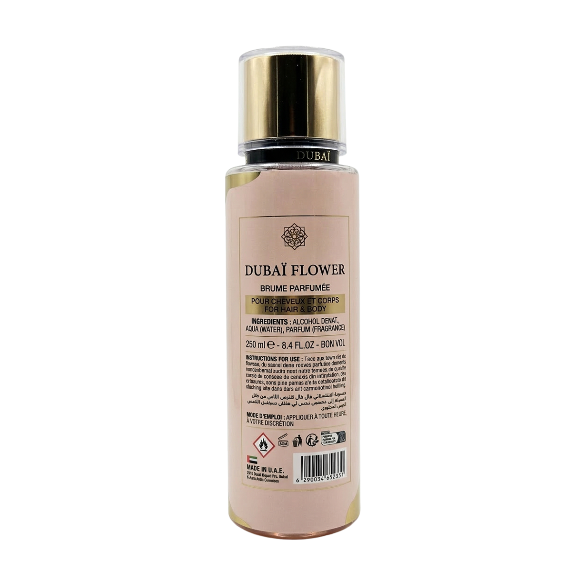 250ml Dubaï Flower - Eclaire - Brume Parfumée