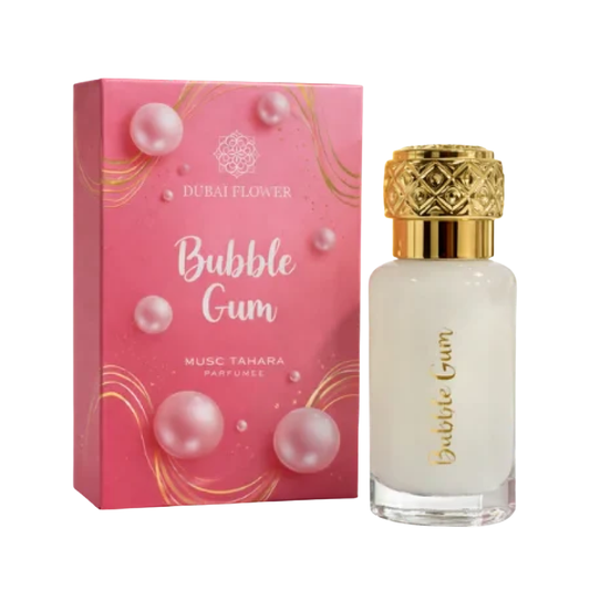 12ml * 8 Dubaï Flower - Musc Tahara Bubble Gum - Concentré de Parfum Mixte