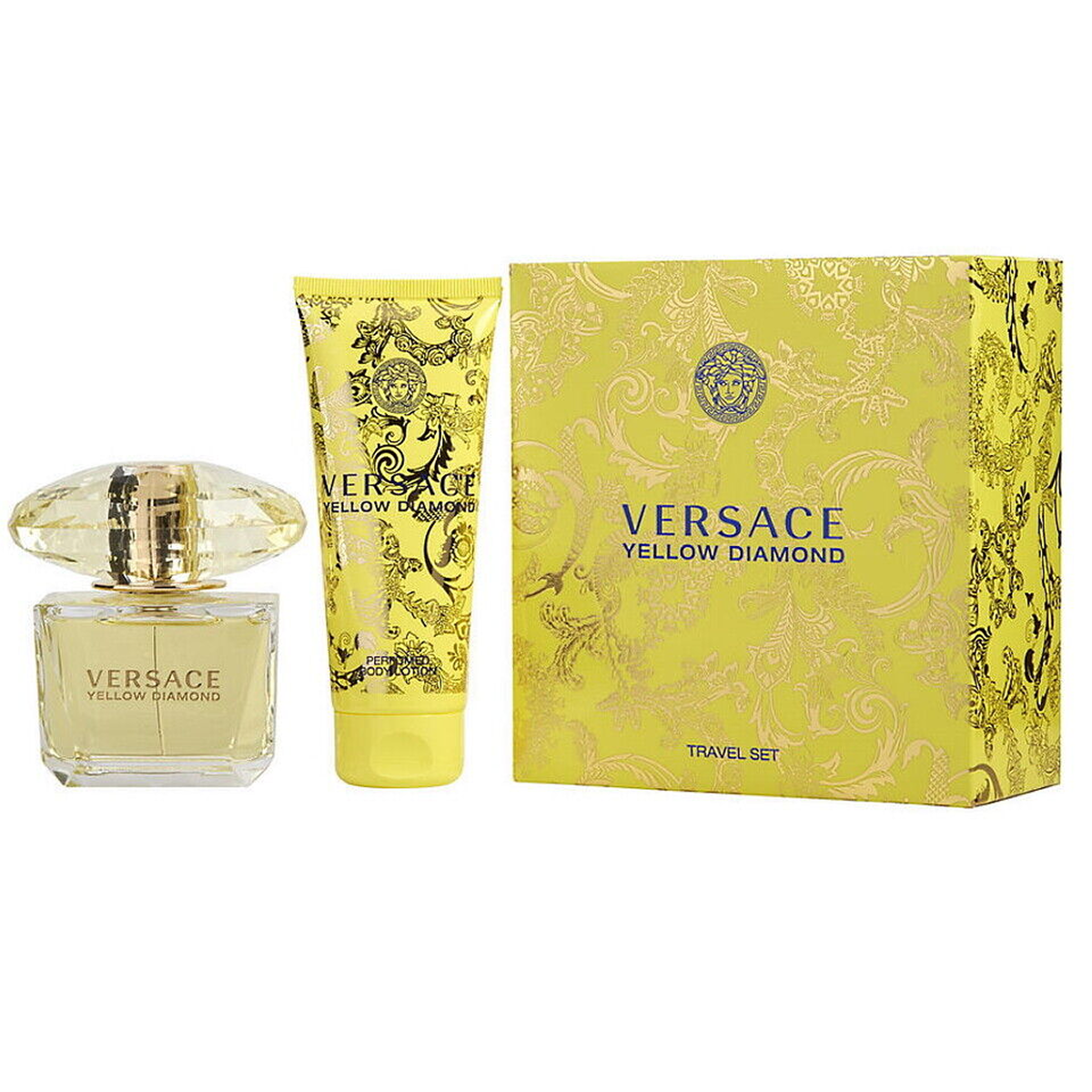 Versace - Yellow Diamond - Geschenkset Eau de Toilette 90ml + Körperlotion 100ml