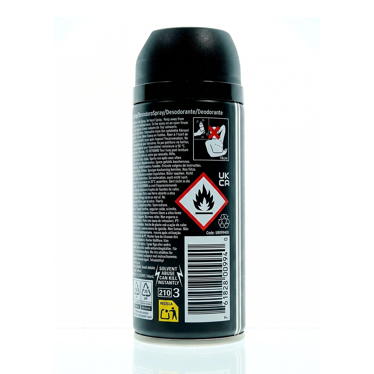 Umbro - Action - Deospray für Herren