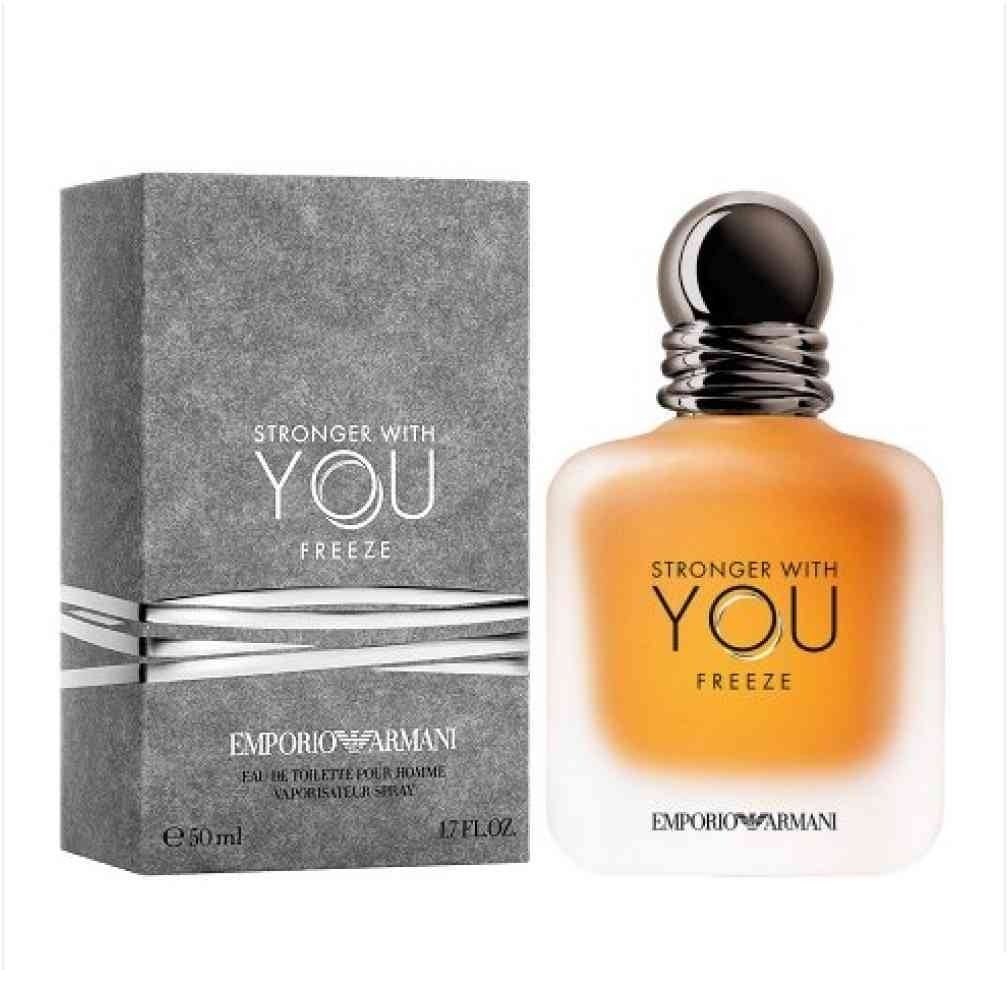 Parfüms Stronger With You Freeze von der Marke Emporio Armani für Männer 50 ml