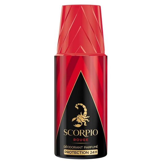 6*150ml Scorpio - Rouge - Déodorant pour homme
