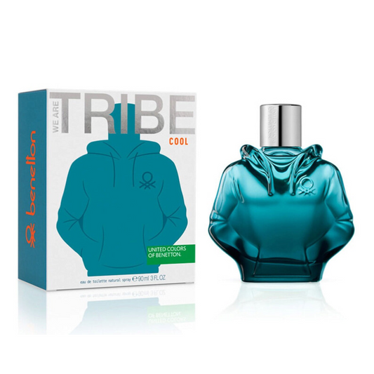 90 ml Benetton - We Are Tribe Cool - Eau de Toilette pour Homme