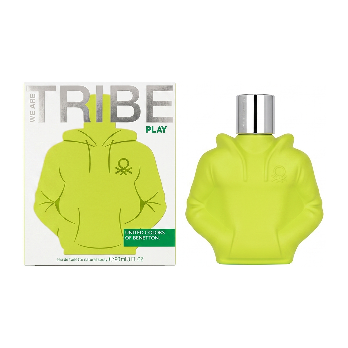 90 ml Benetton - We Are Tribe Play - Eau de Toilette pour Homme