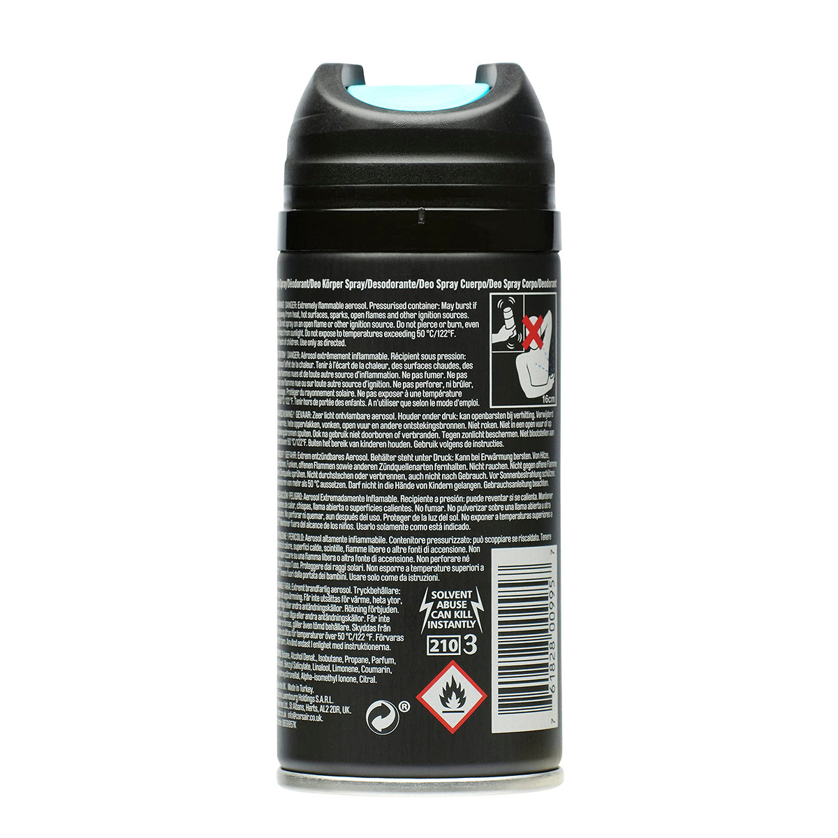 Umbro - Ice - Deospray für Herren