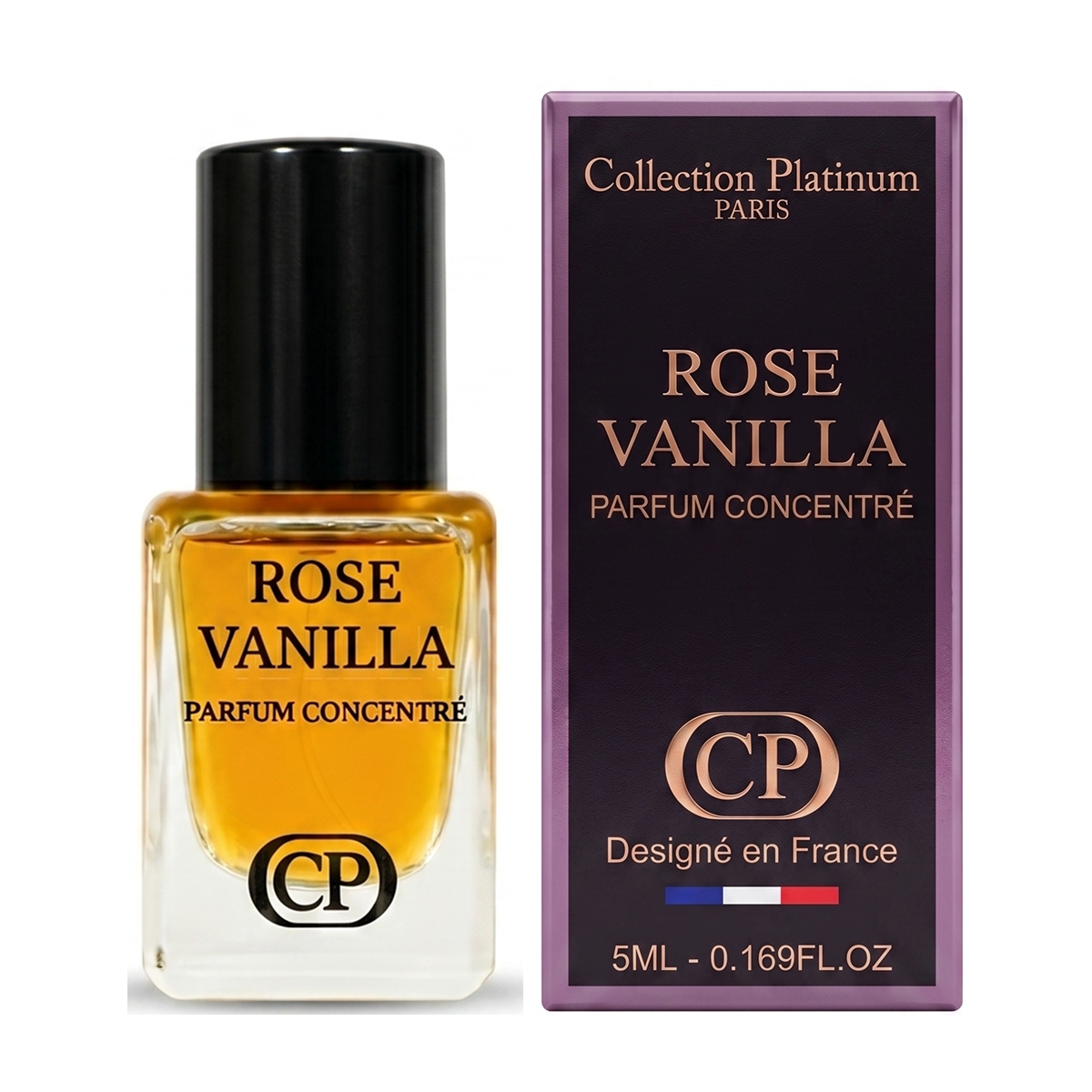 Collection Platinium - Rose Vanilla - Parfum Konzentrat Unisex