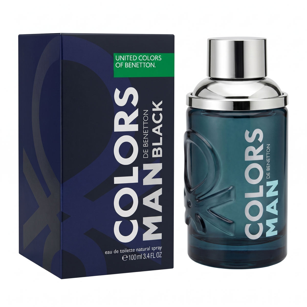 100 ml Benetton - Colors Black - Eau de Toilette pour Homme