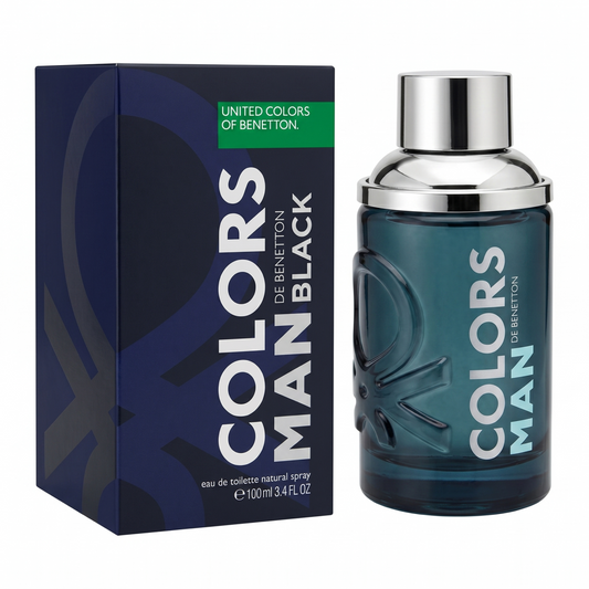 100 ml Benetton - Colors Black - Eau de Toilette pour Homme