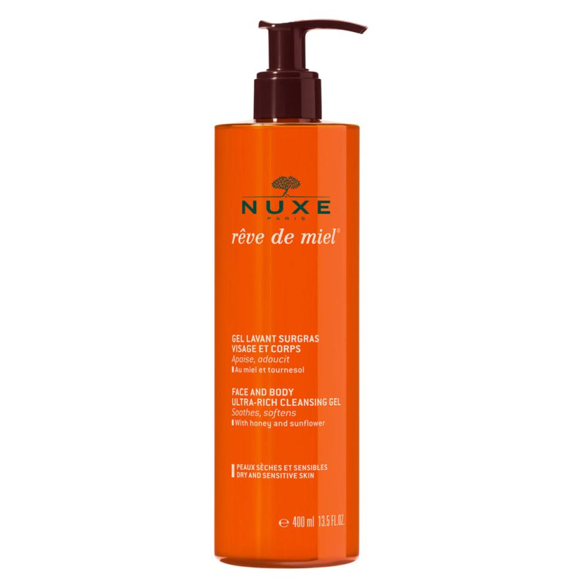 Nuxe - Rêve de Miel Überfettendes Waschgel trockene und empfindliche Haut