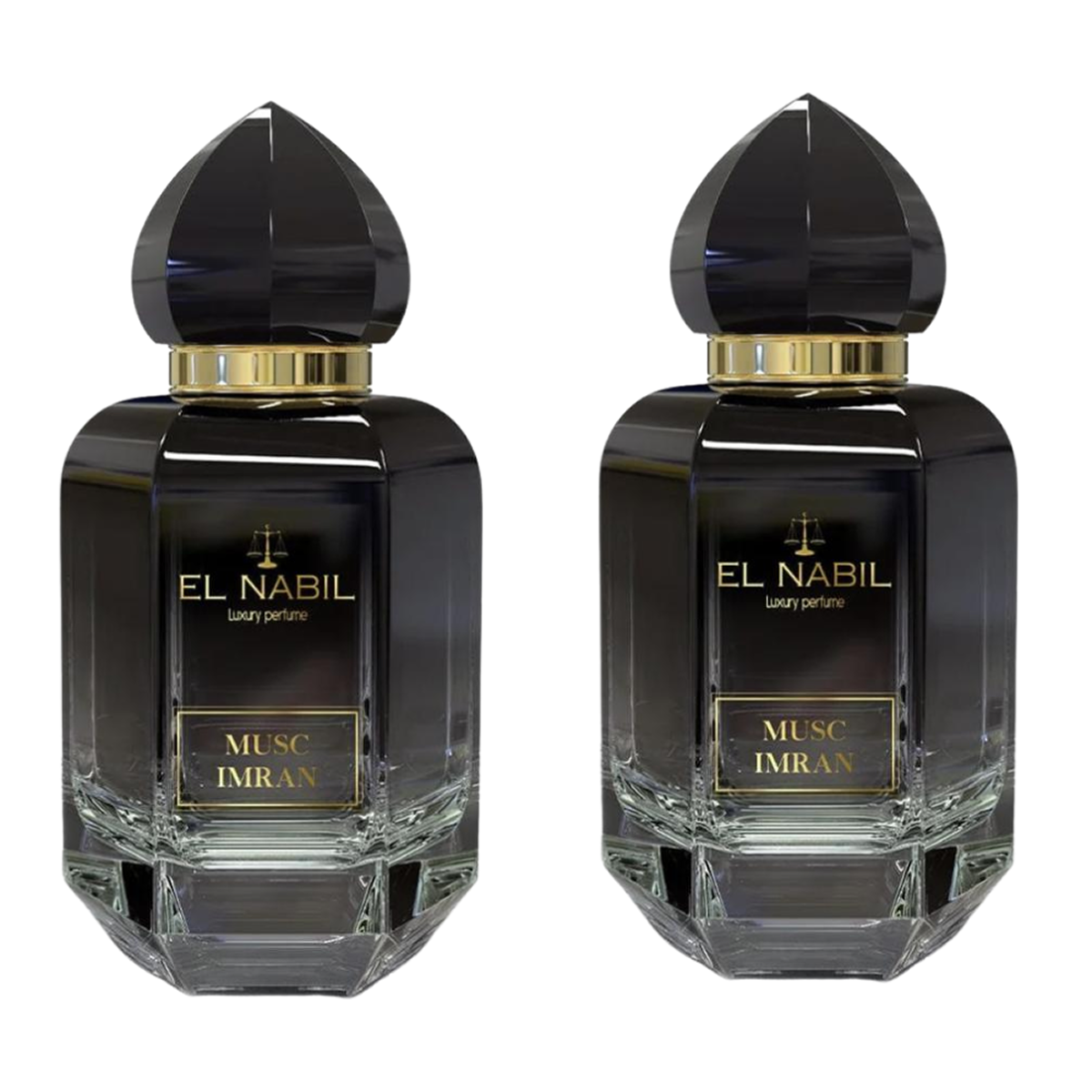 2 * 65 ml el Nabil - Musc Imran - Eau de Parfum Mixte