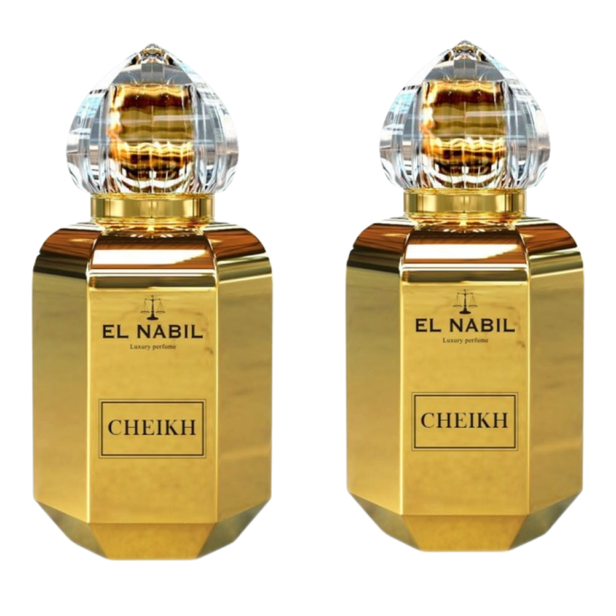 2 * 65 ml el Nabil - Cheikh - Eau de Parfum Mixte