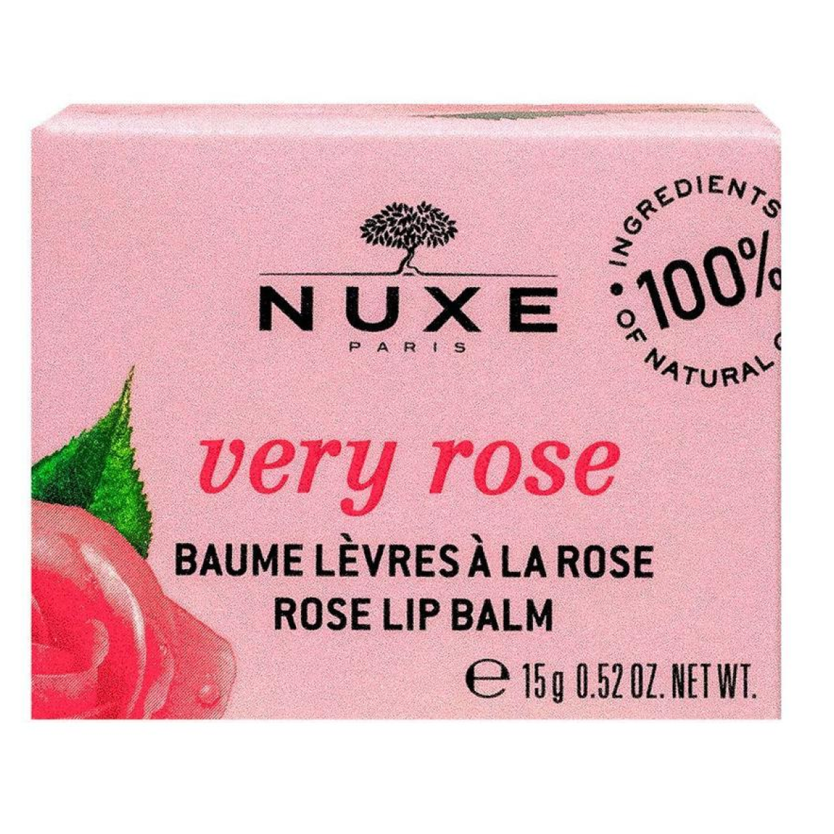 Nuxe - Very Rose Lippenbalsam à la Rose Lippen Sèches à Très Sèches