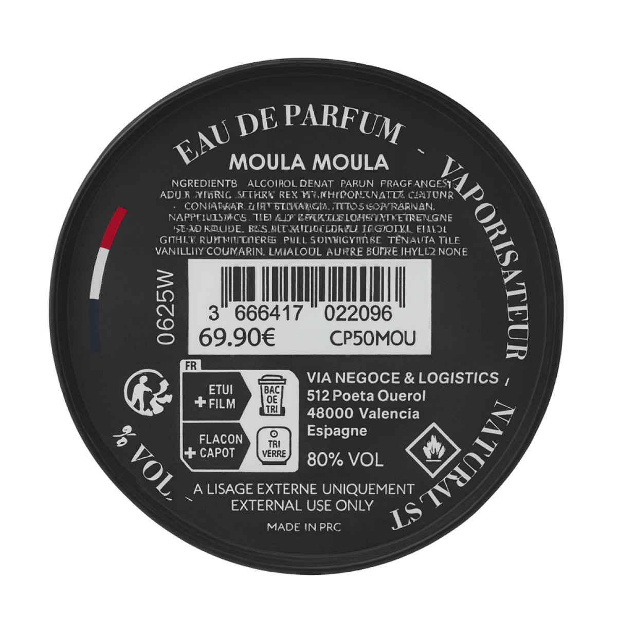 Collection Privée - Moula Moula - Eau de parfum Unisex