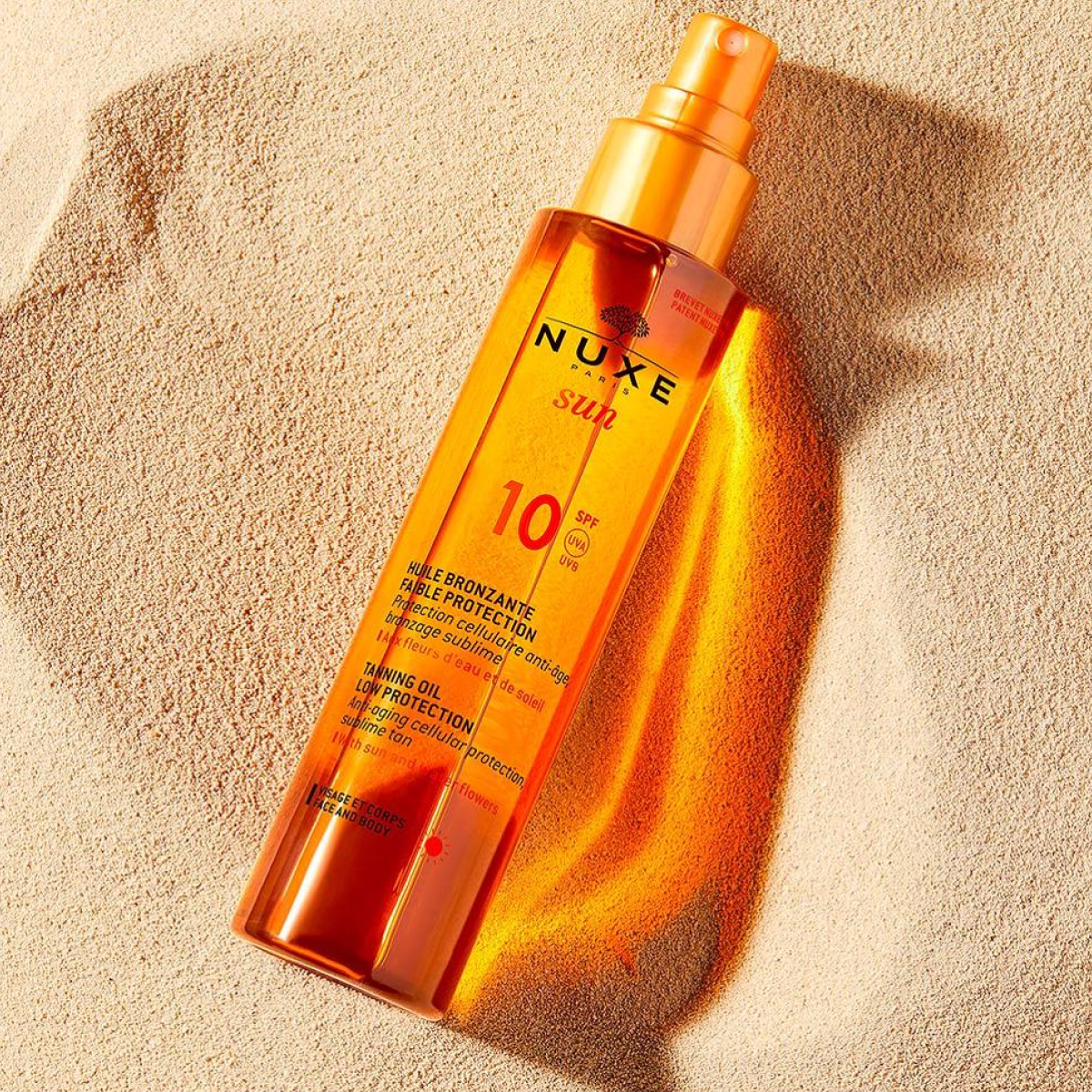 Nuxe - Öl Bronzante Anti - age Faible Protection Spf10