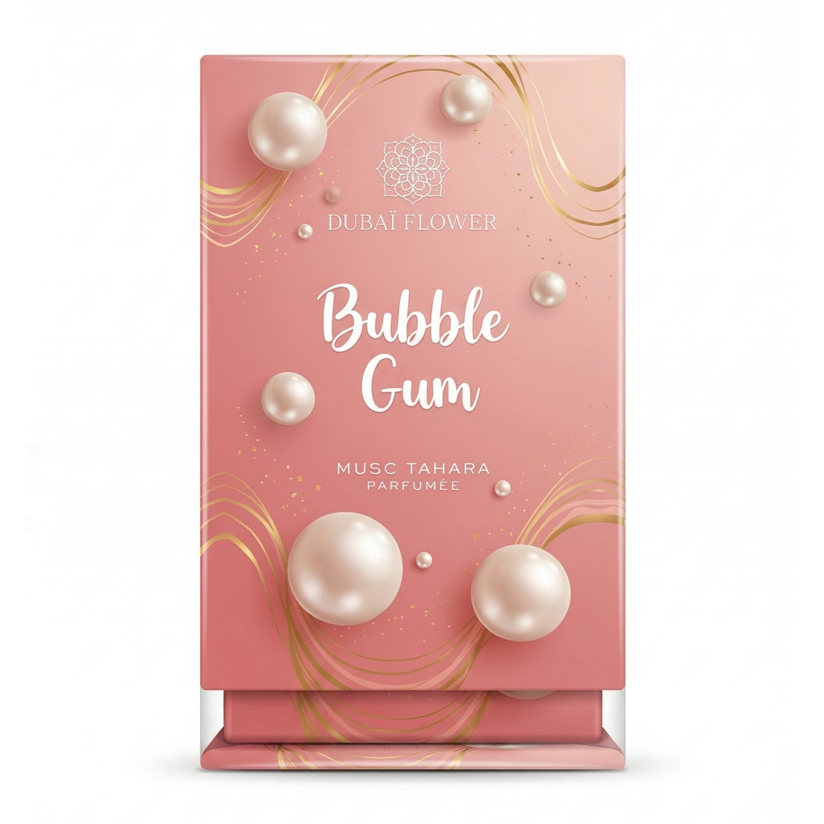 12ml * 2 Dubaï Flower - Musc Tahara Bubble Gum - Concentré de Parfum Mixte