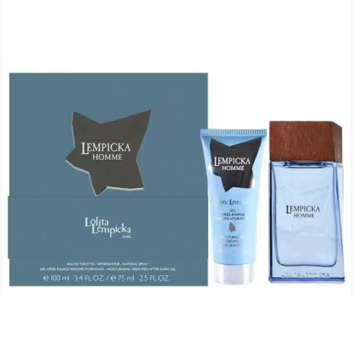 Lolita Lempicka - Geschenkset für Herren Eau de Toilette 100ml + Gel Aftershave 75ml