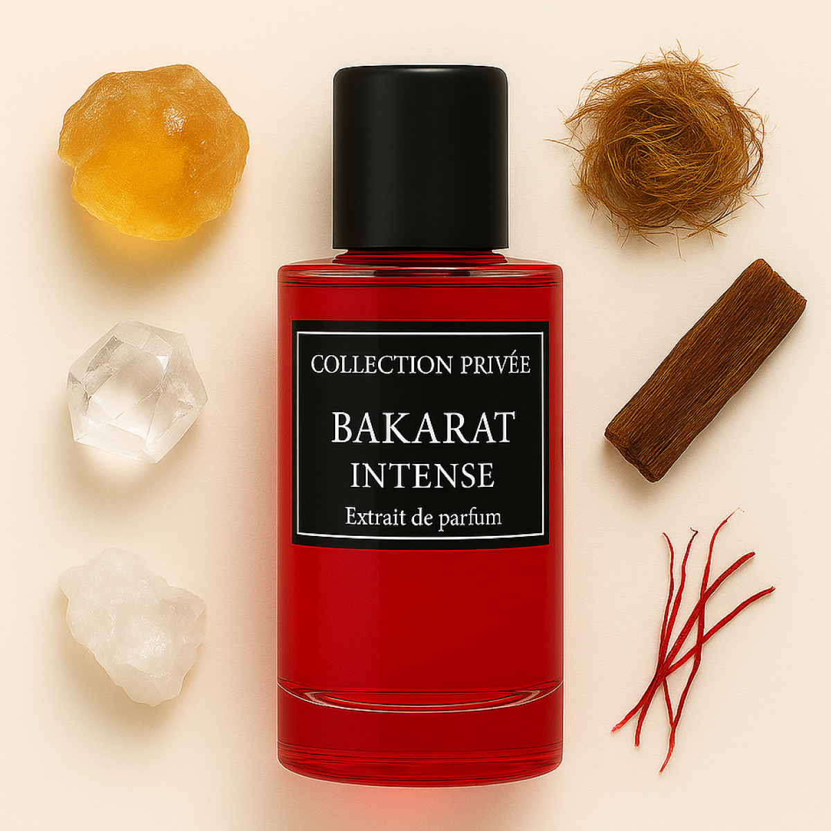 50ml Bakarat Intense + 50ml Bakarat Elixir Collection Privée - Bakarat Intense - Extrait de parfum mixte
