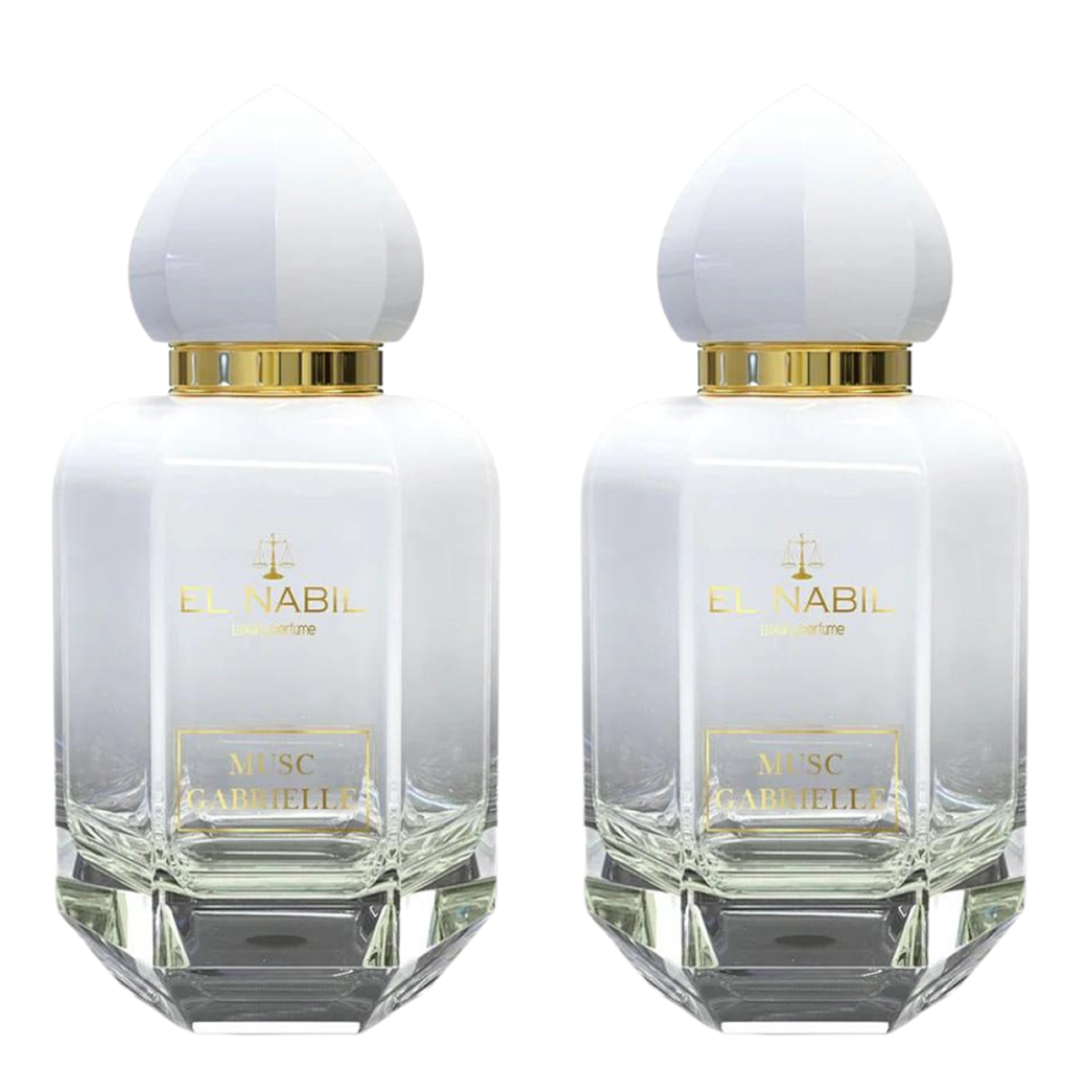 2 * 65 ml el Nabil - Musc Gabrielle - Eau de Parfum pour homme