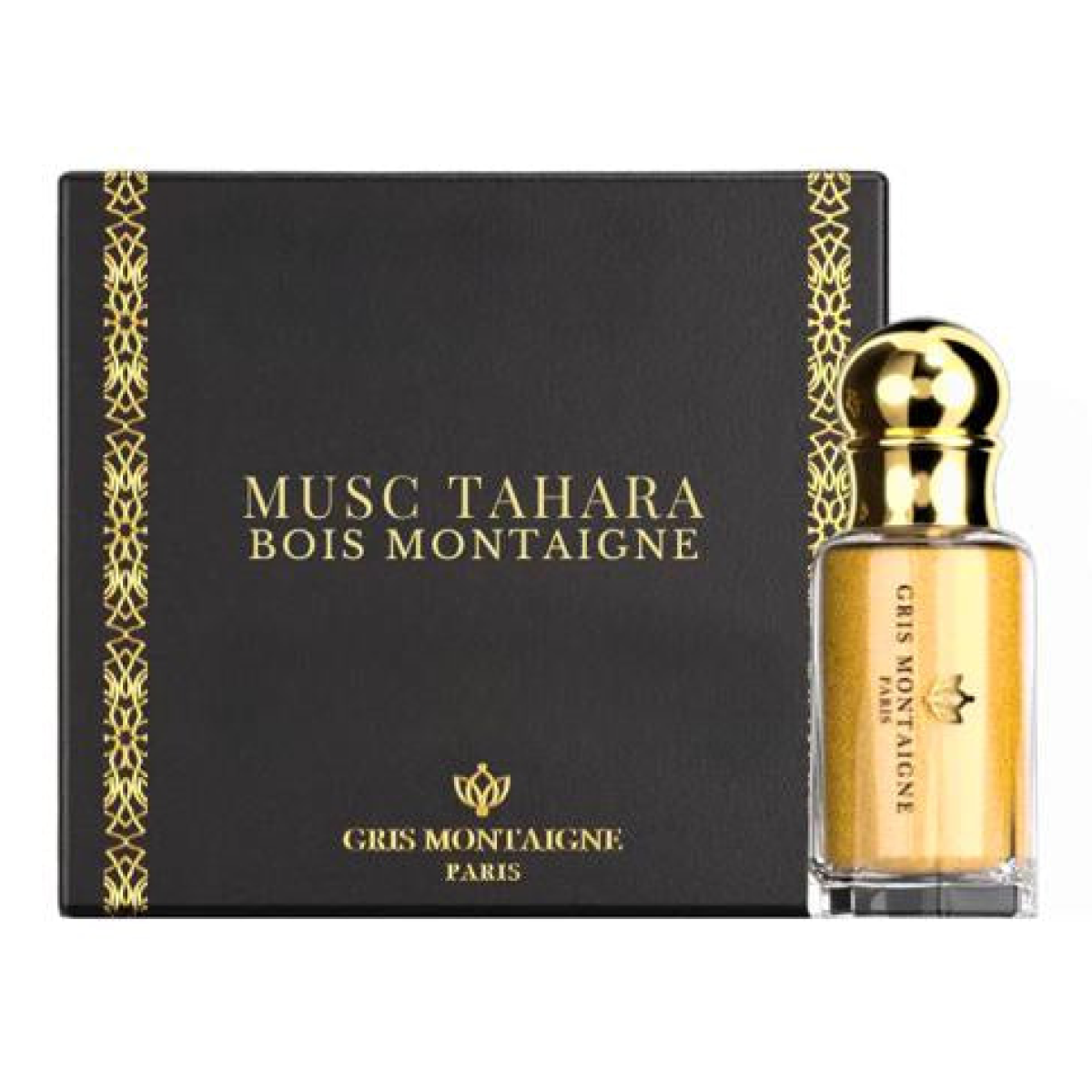 4*12ml Gris Montaigne - Musc Tahara Bois Montaigne - Parfum Concentré