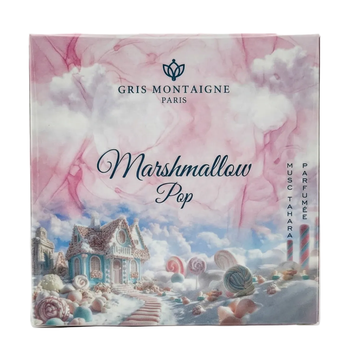 12ml Gris Montaigne - Musc Tahara Marshmallow Pop - Concentré de Parfum