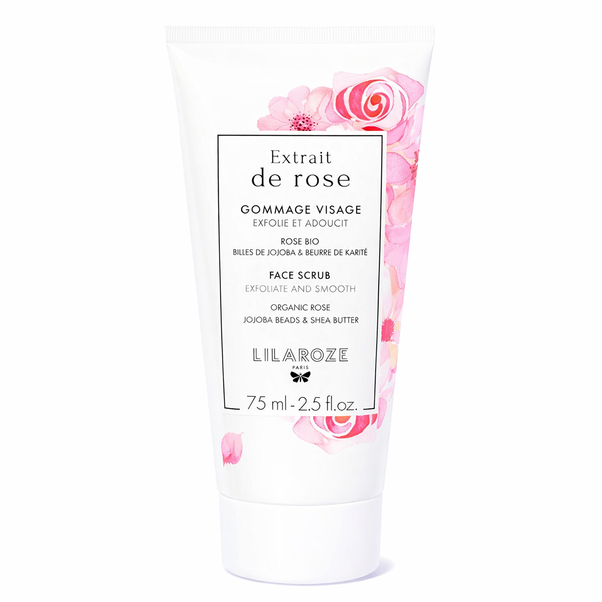 Lilaroze Paris - Peeling Gesicht Extrakt aus Rose Exfolie et Adoucit