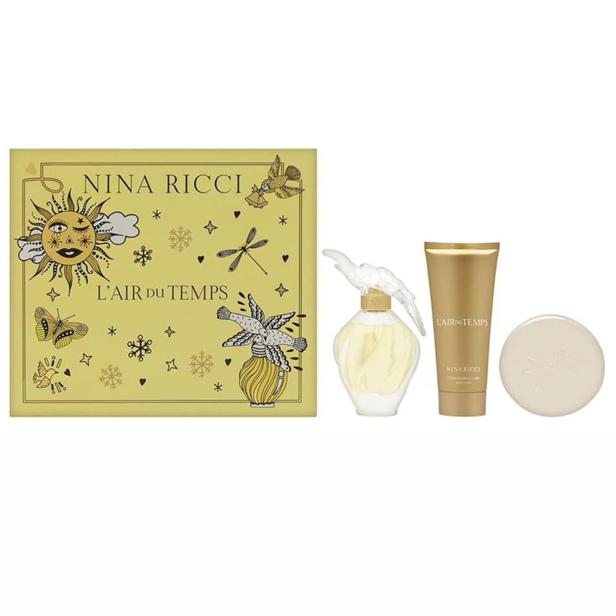 Nina Ricci - L'air Du Temps - Geschenkset EDT 100ml + Lotion 100ml + Savon 100g