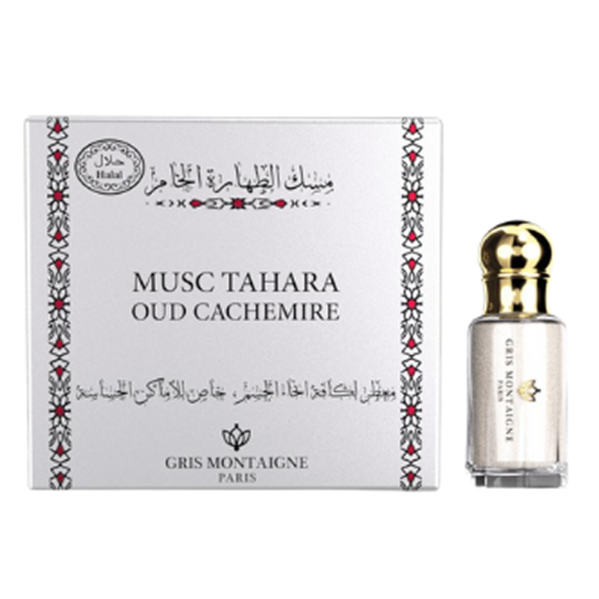 2*12ml Gris Montaigne - Musc Tahara Rouh Al Arab - Parfum Concentré