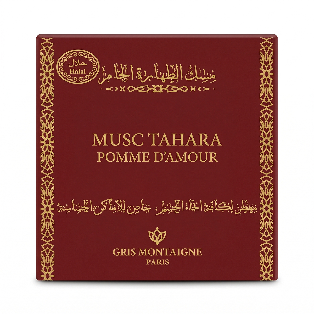 12ml * 2 Gris Montaigne - Musc Tahara Pomme D'amour - Concentré de Parfum