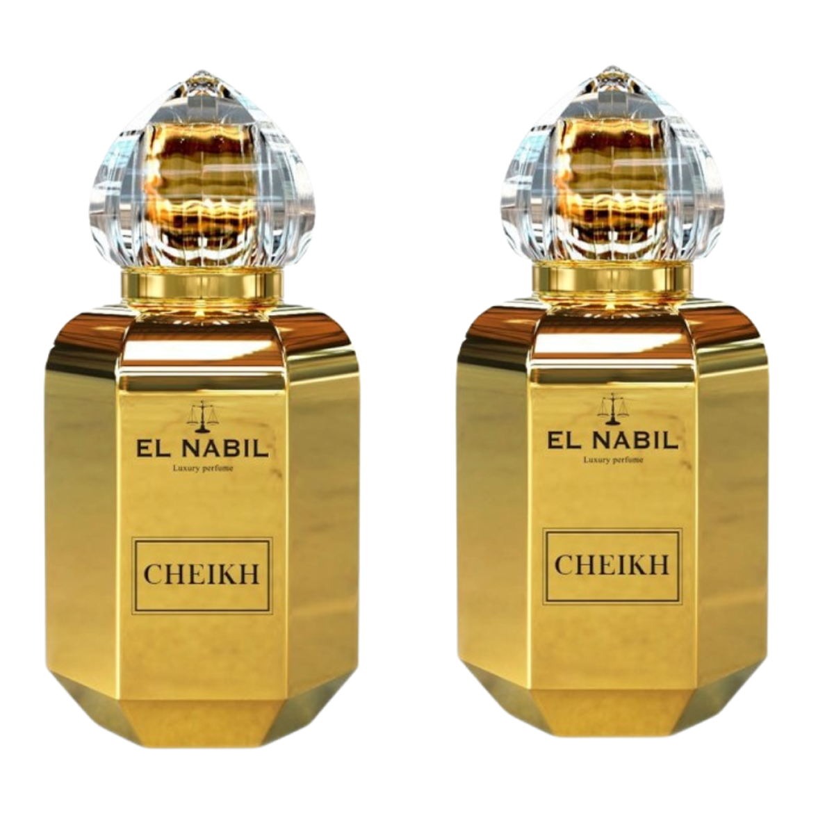 2 * 65 ml el Nabil - Cheikh - Eau de Parfum Mixte
