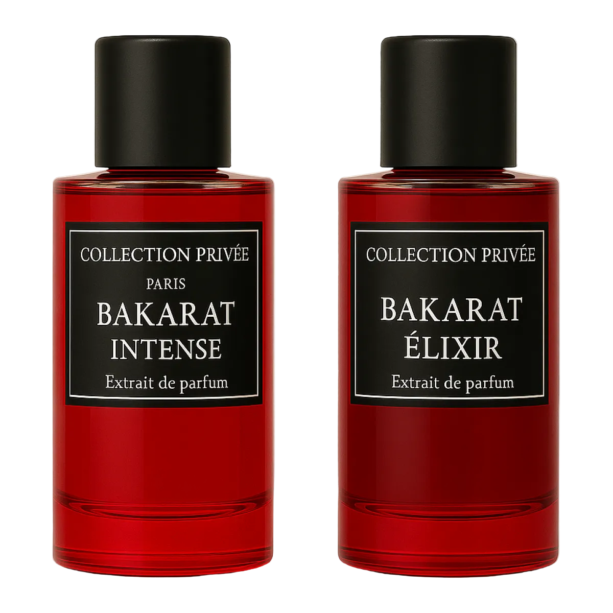 50ml Bakarat Intense + 50ml Bakarat Elixir Collection Privée - Bakarat Intense - Extrait de parfum mixte