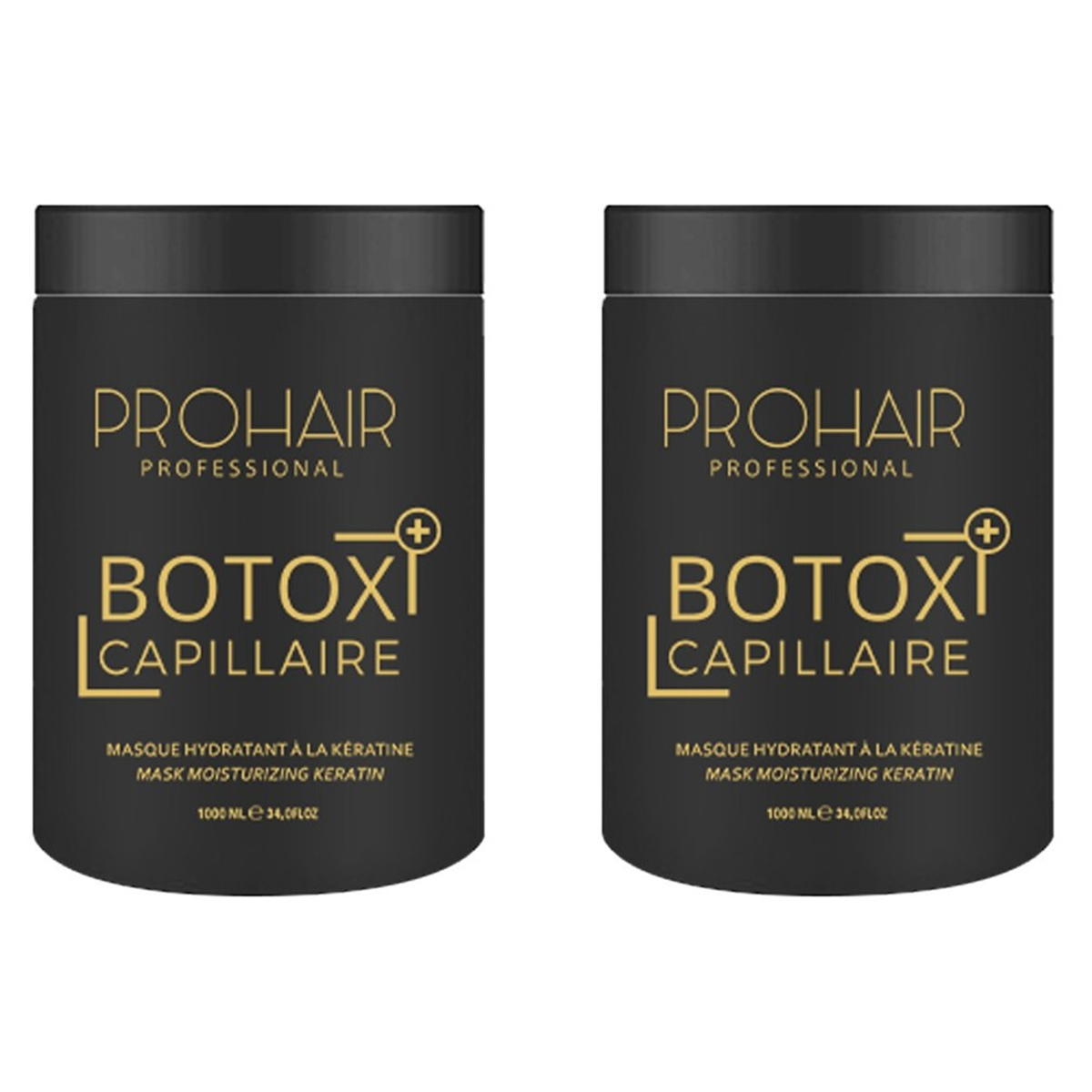 6 * 1000ml Prohair - BO.TOX + Capillaire pour Cheveux à la Kératine