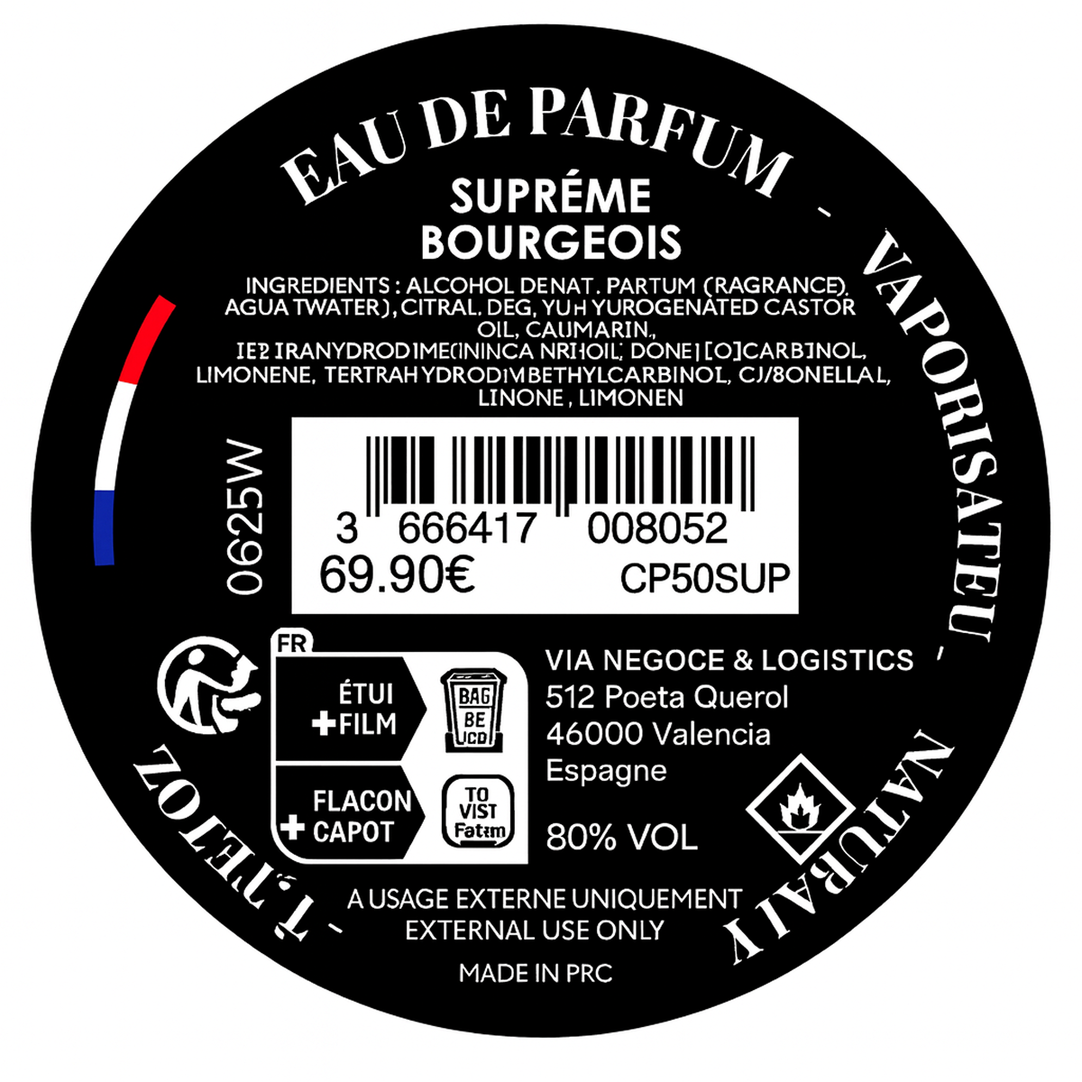 Collection Privée - Suprême Bourgeois - Eau de parfum Unisex
