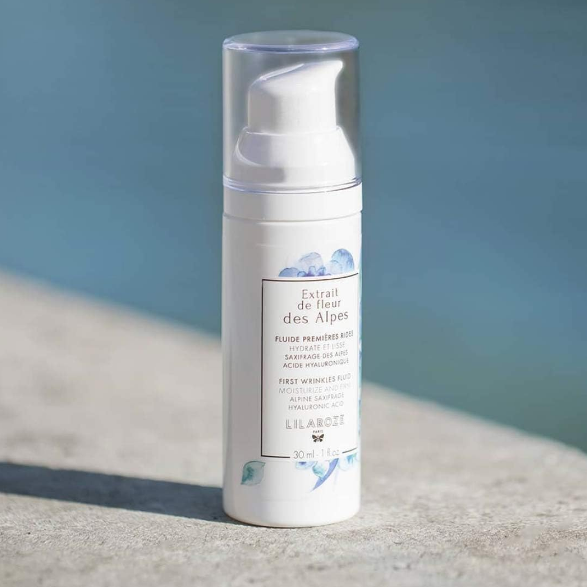 Lilaroze Paris - Fluide Première Rides Extrakt aus Fleur Des Alpes Hydrate et Lisse Acide Hyaluronique