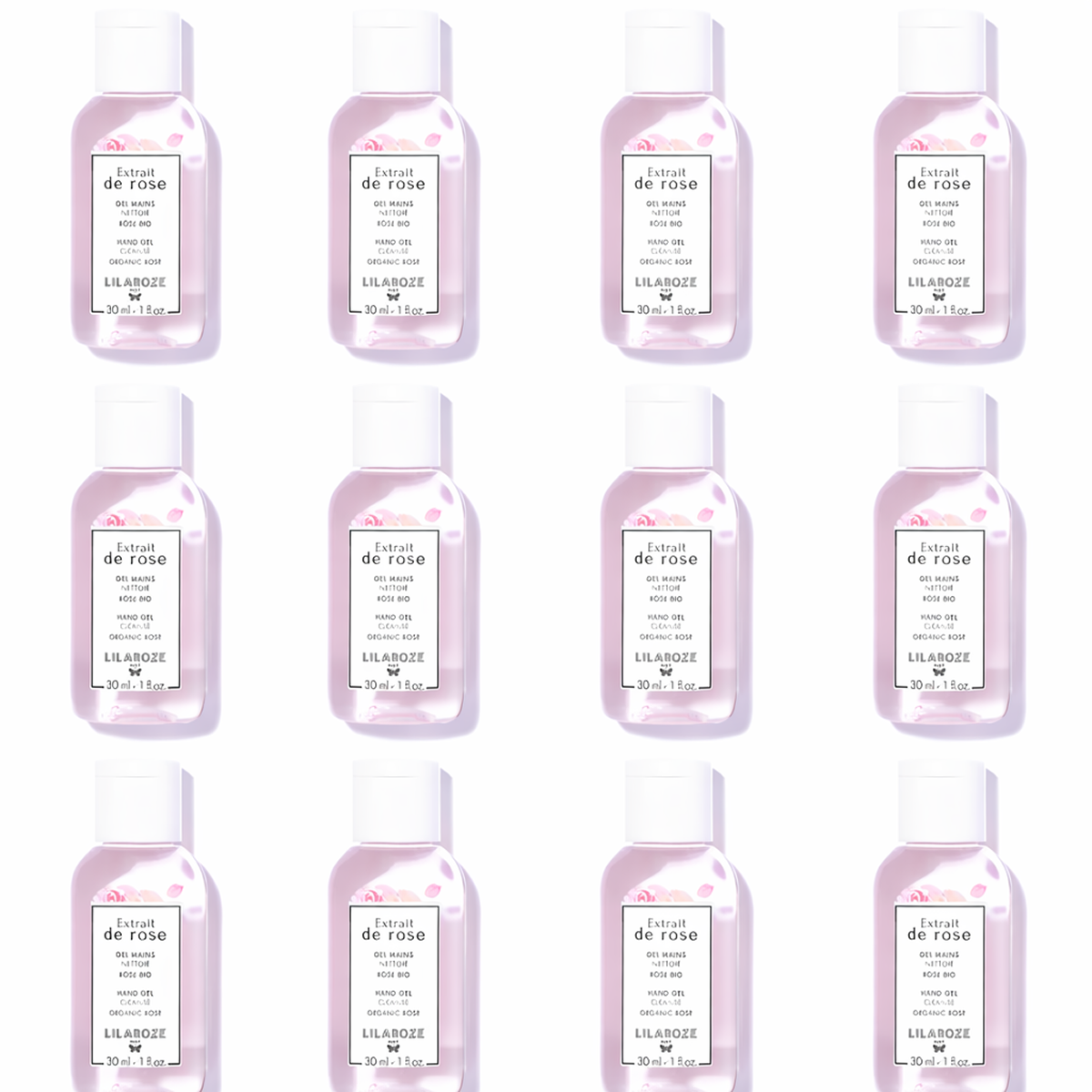Lilaroze Paris - Reinigendes Handgel Extrakt aus Rose