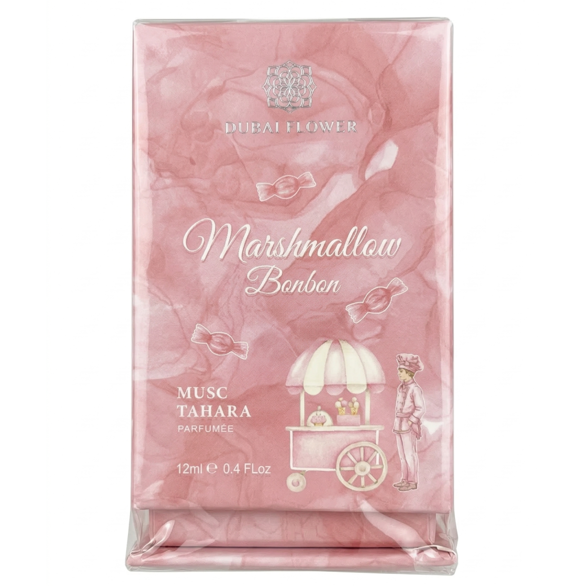 12ml * 8 Dubaï Flower - Musc Tahara Marshmallow Bonbon - Concentré de Parfum
