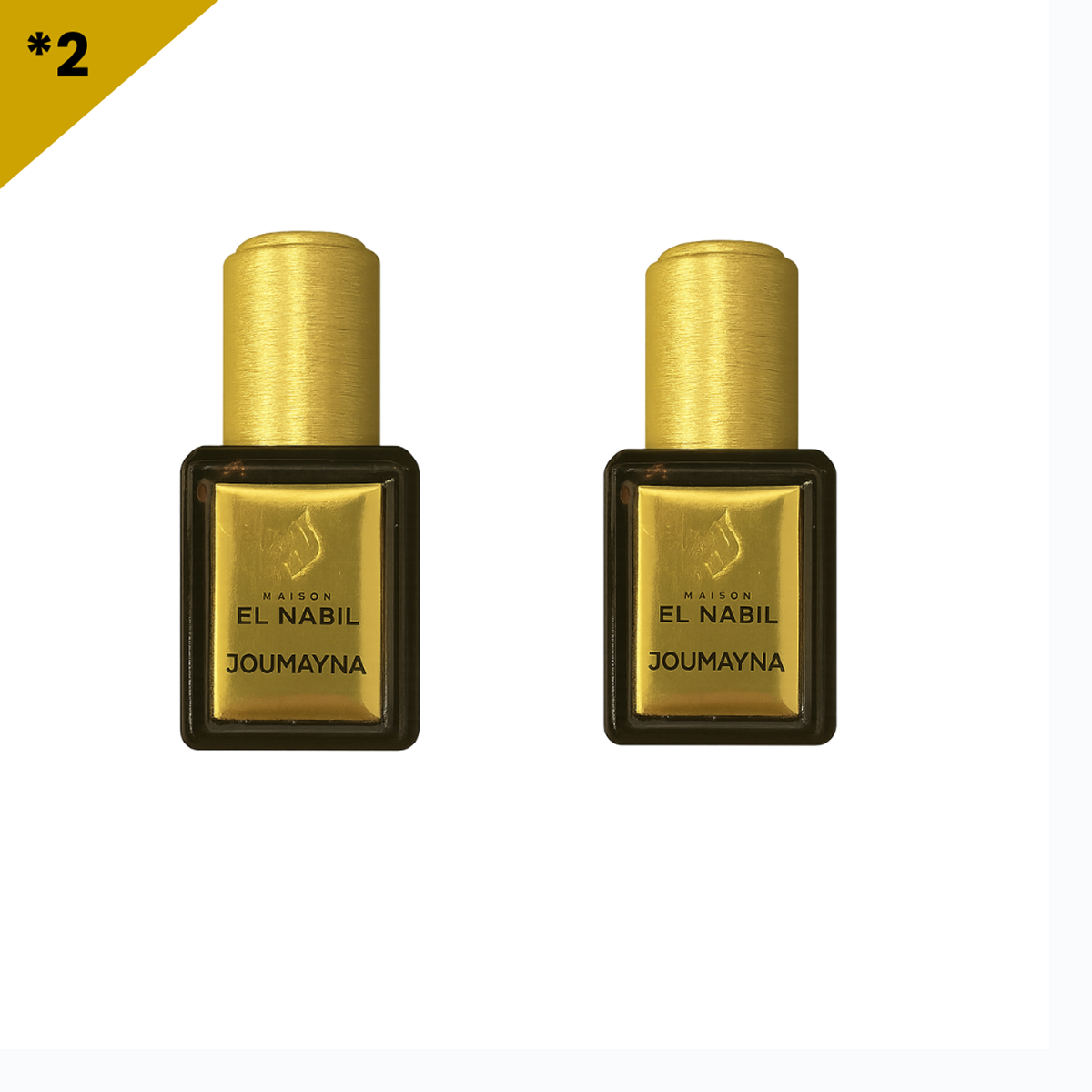 4*5ml el Nabil - Joumayna - Parfum Concentré Sans Alcool