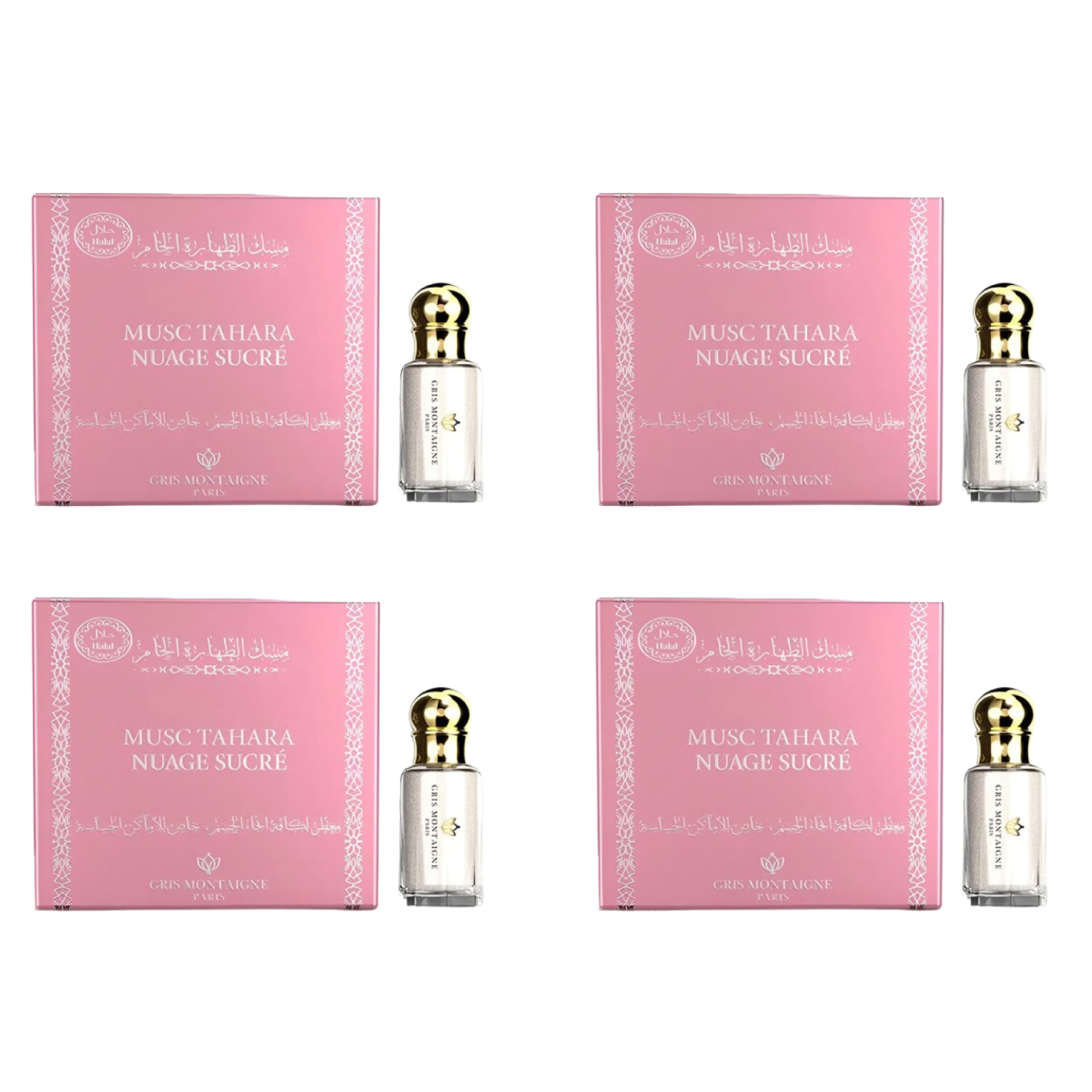 *4 Gris Montaigne - Musc Tahara Nuage Sucré - Parfum Konzentrat