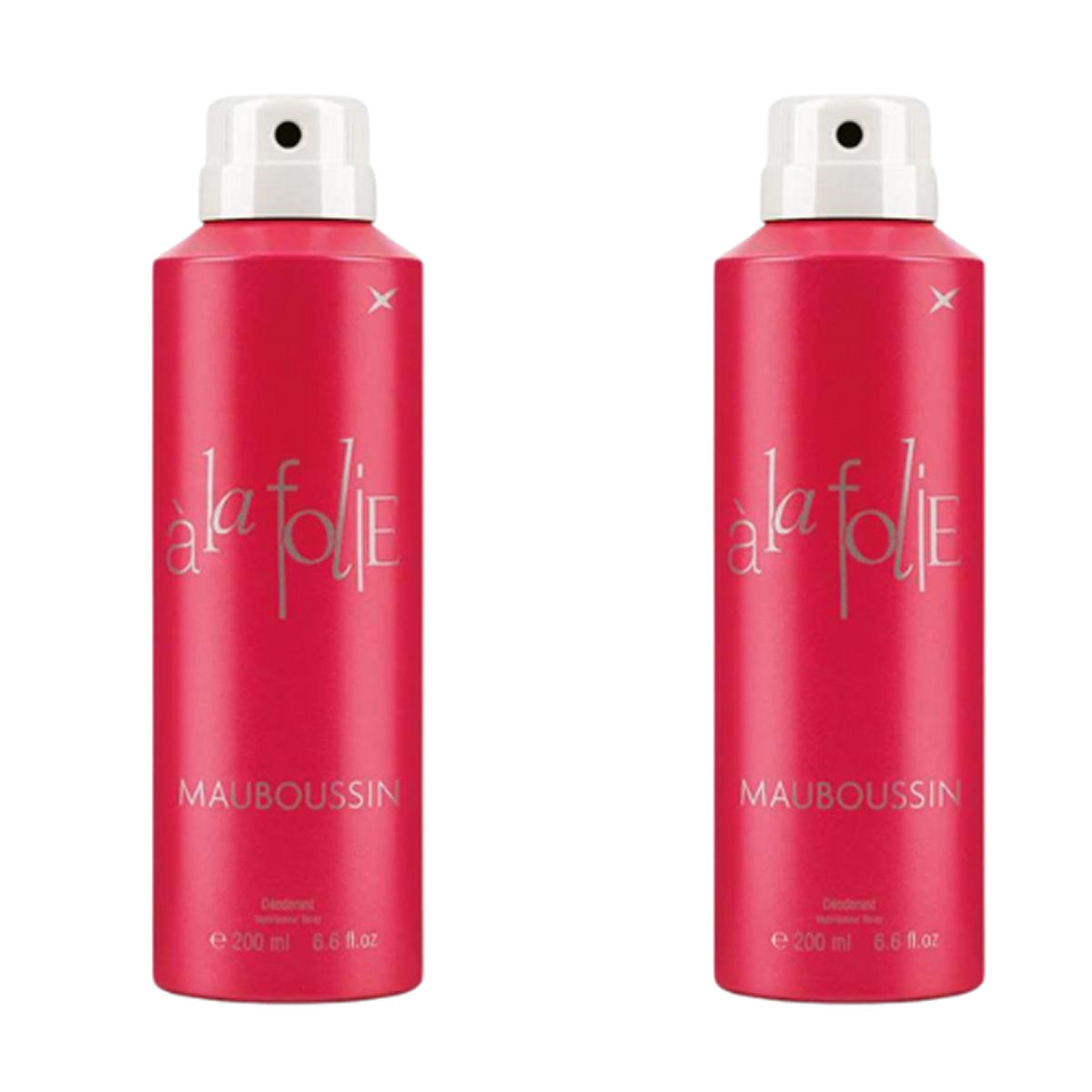6*200ml Mauboussin - a la Folie - Deodorant für Damen
