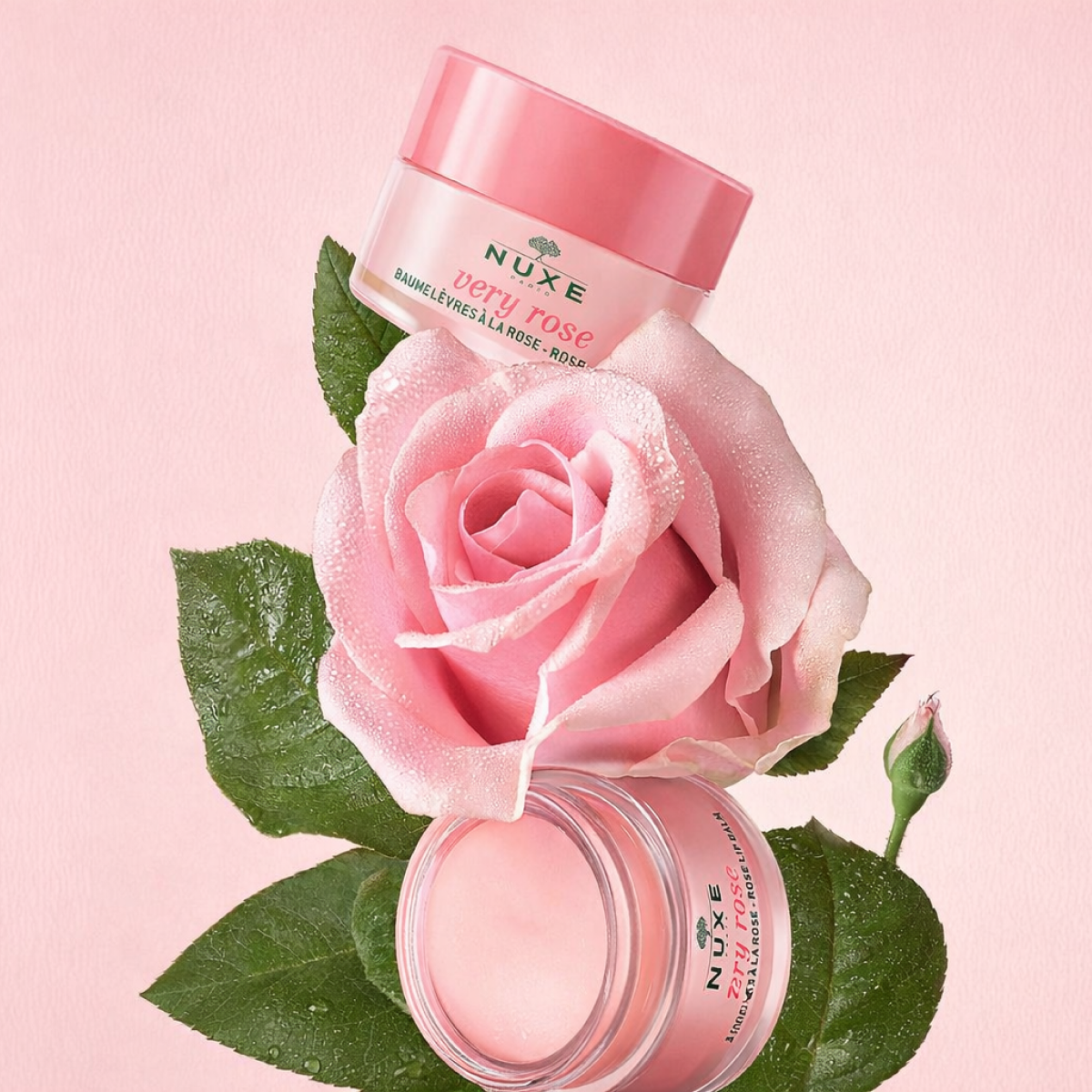 Nuxe - Very Rose Lippenbalsam à la Rose Lippen Sèches à Très Sèches