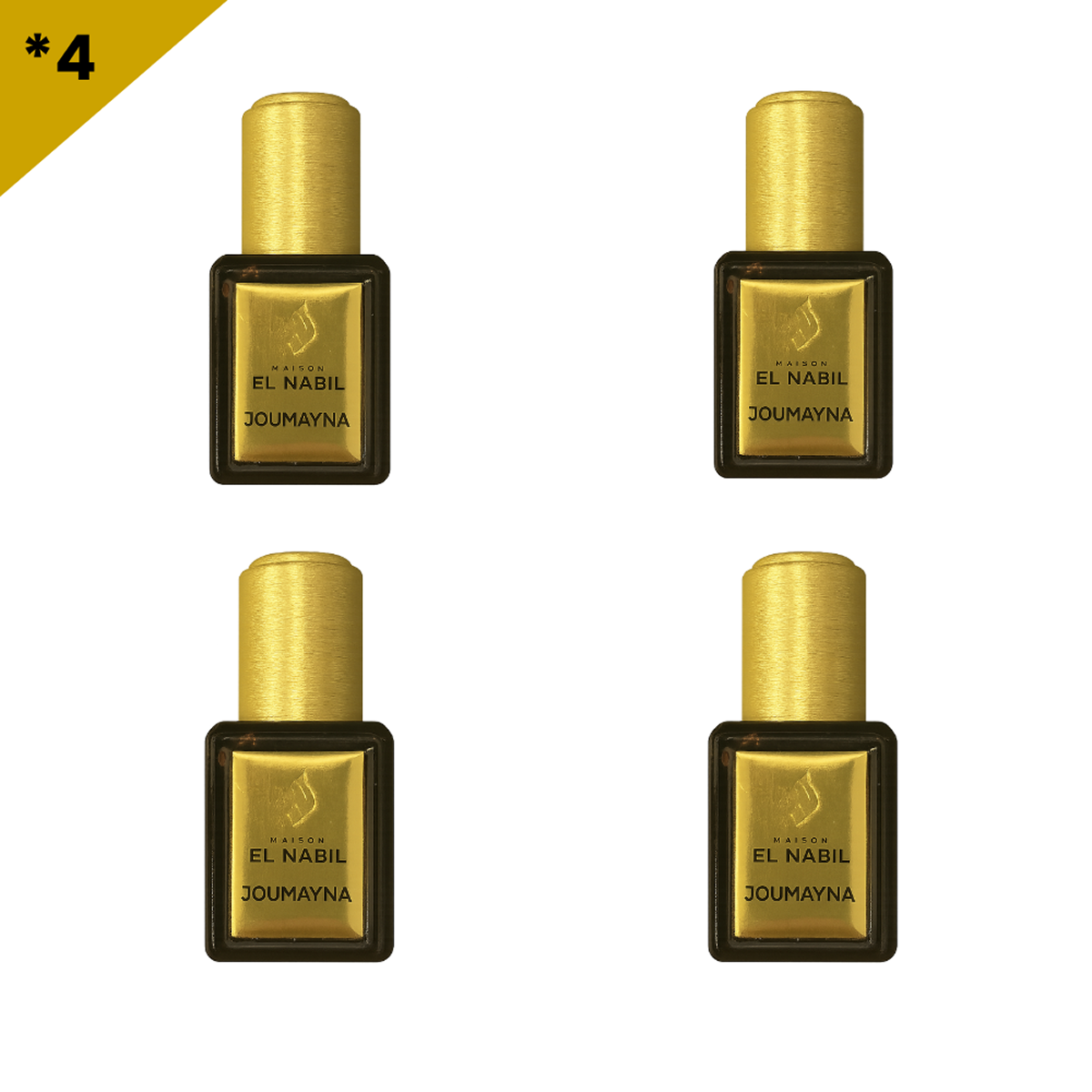 4*5ml el Nabil - Joumayna - Parfum Concentré Sans Alcool