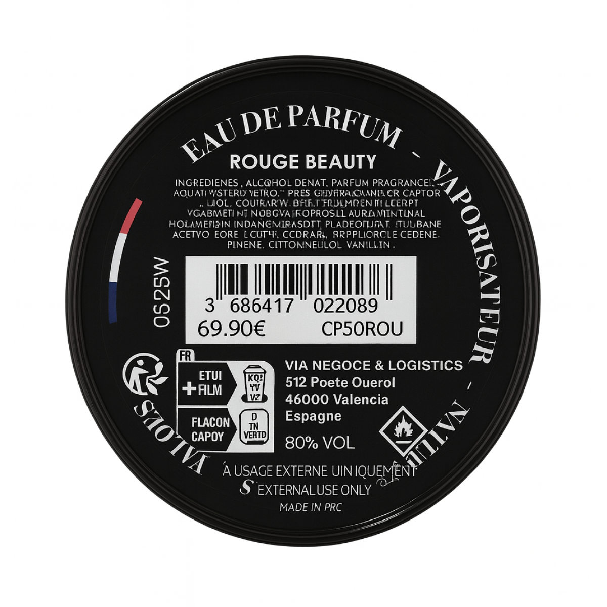 Collection Privée - Rouge Beauty - Eau de parfum Unisex