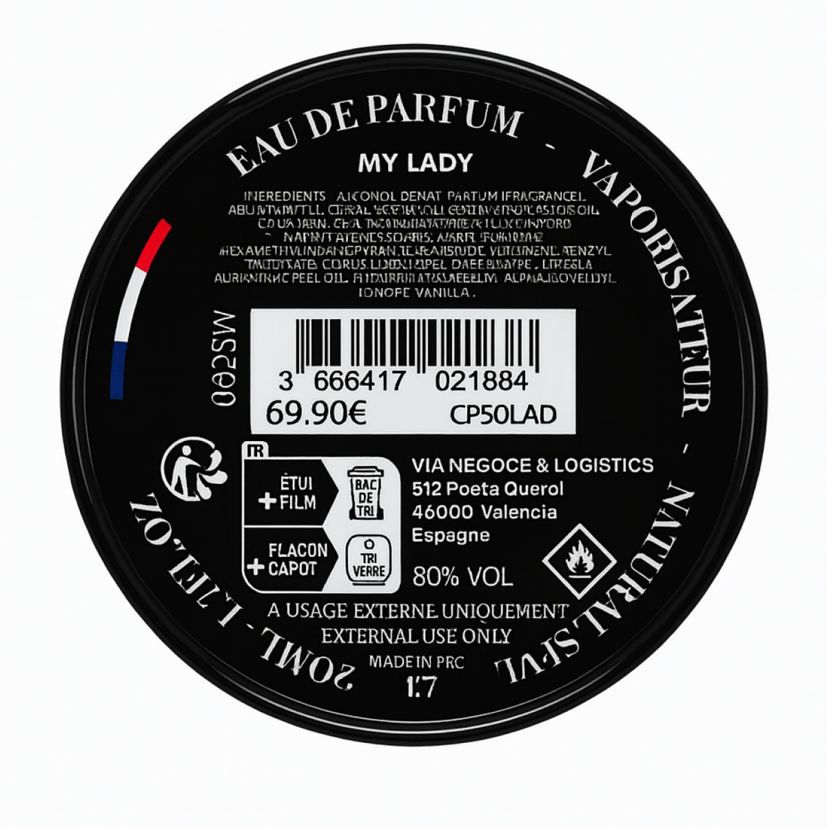 Collection Privée - My Lady - Eau de parfum Unisex