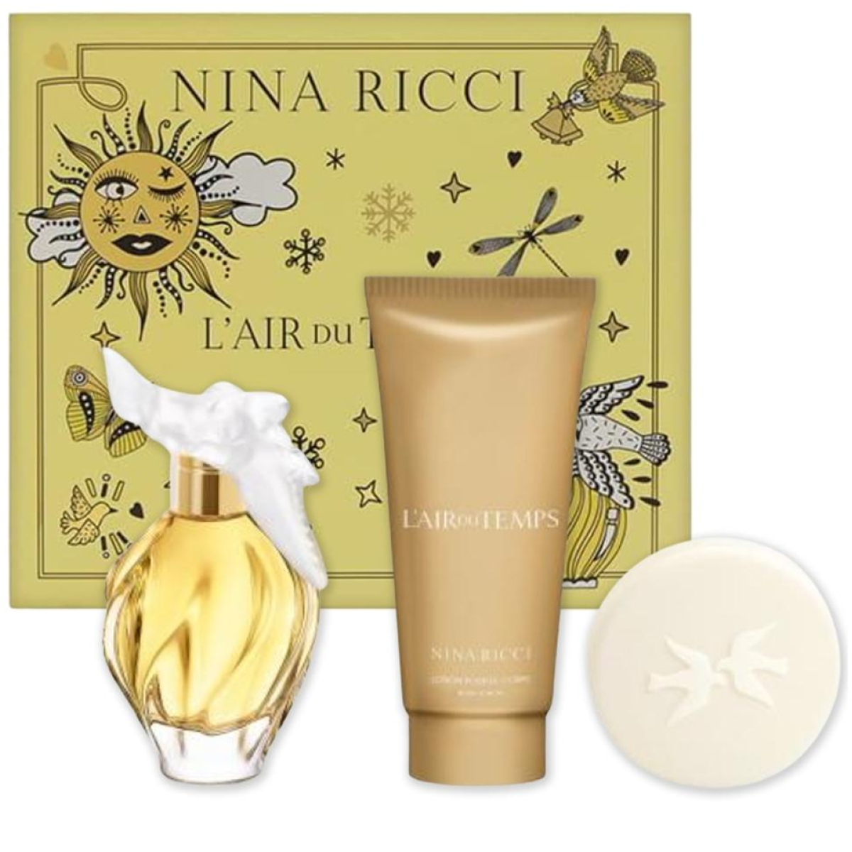 Nina Ricci - L'air Du Temps - Geschenkset EDT 100ml + Lotion 100ml + Savon 100g