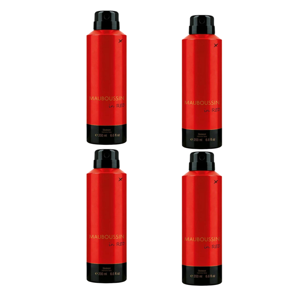 * 6 Mauboussin - In Red - Deodorant für Damen