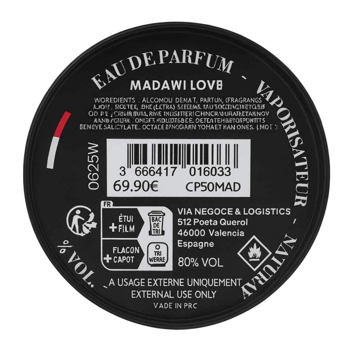 Collection Privée - Madawi Love - Eau de parfum Unisex
