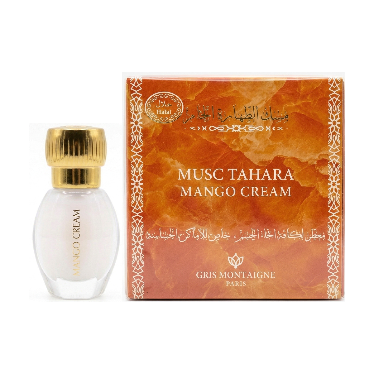 12ml * 2 Gris Montaigne - Musc Tahara Mango Cream - Concentré de Parfum