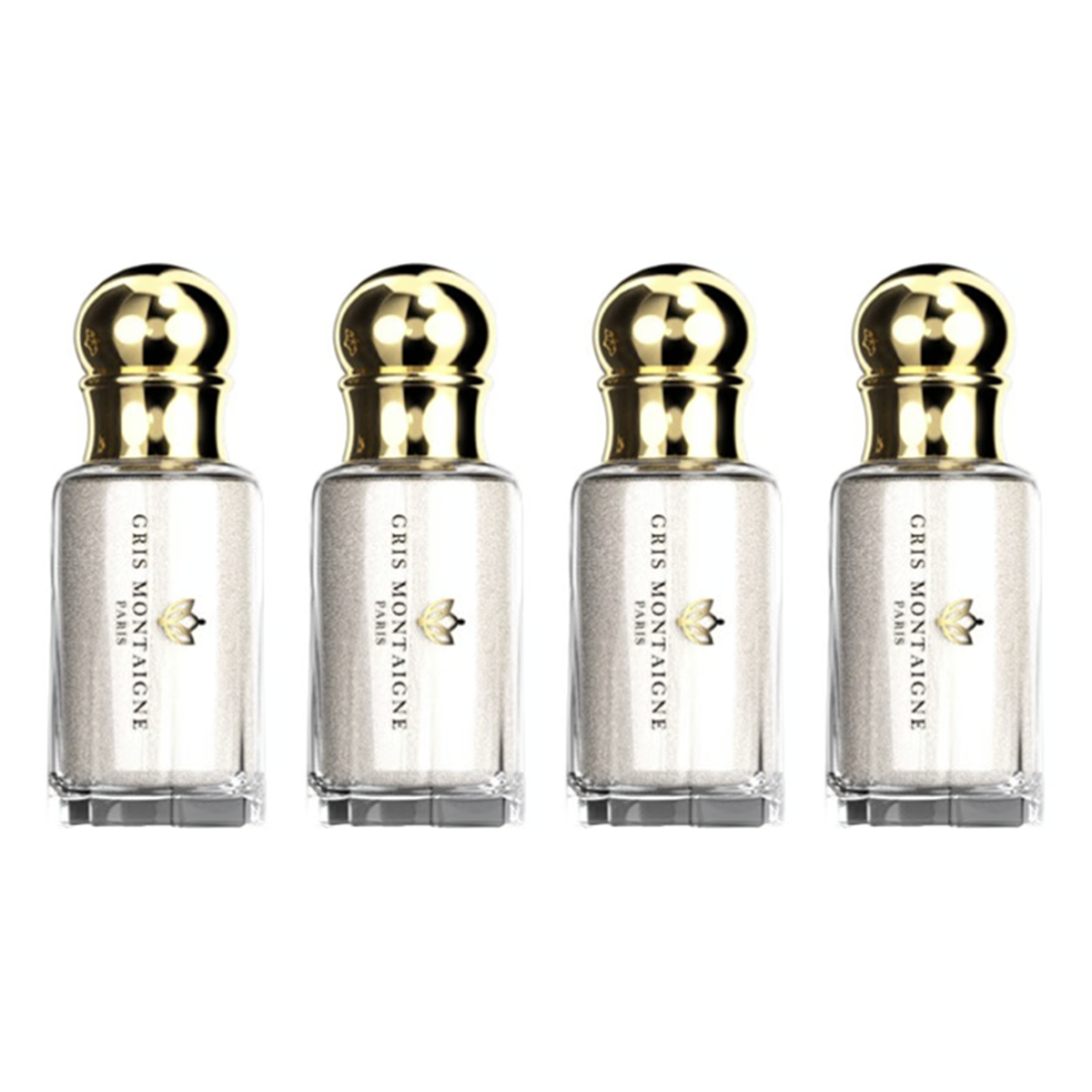 4*12ml Gris Montaigne - Musc Tahara Anastasia - Parfum Concentré
